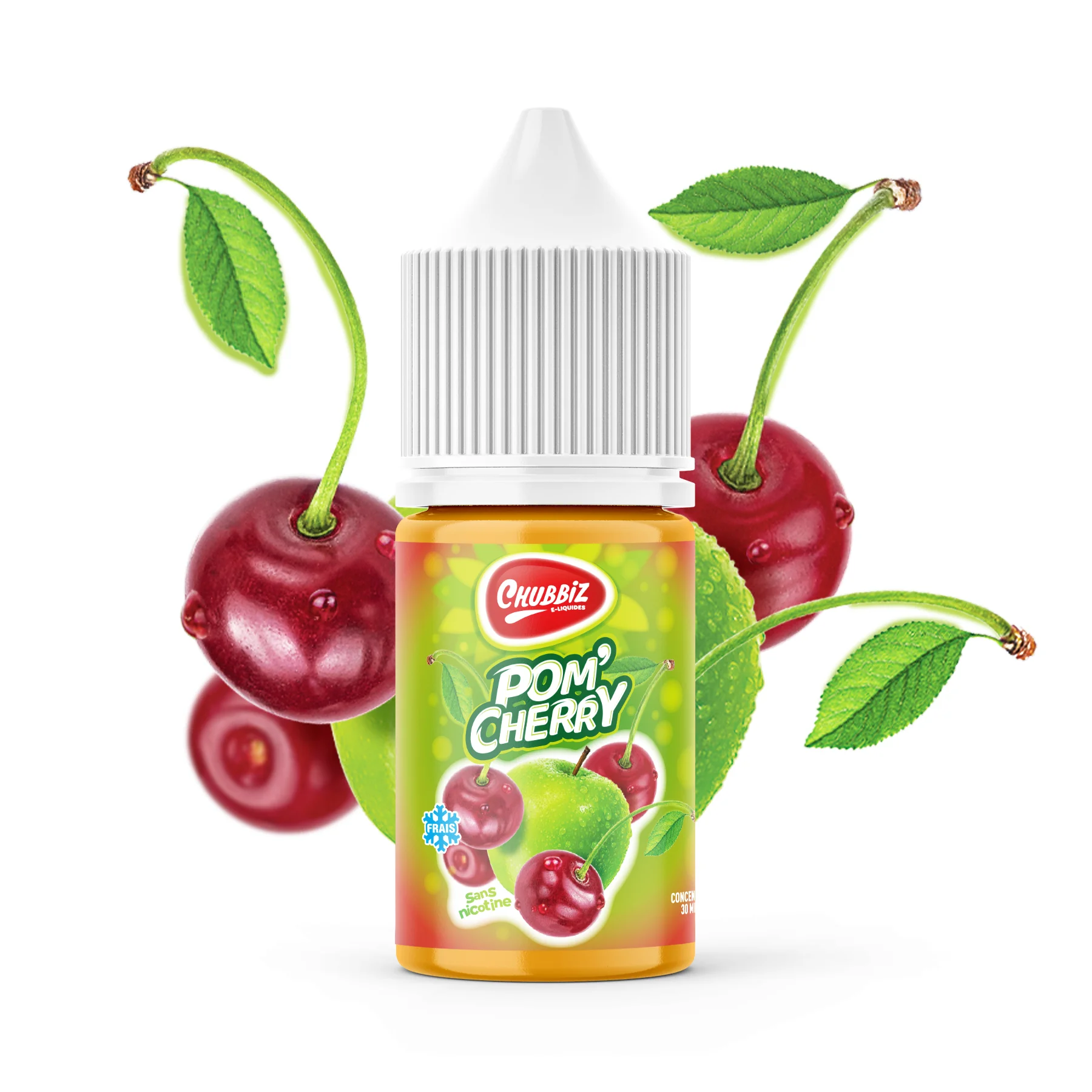 Concentré - Chubbiz - Pom’ Cherry 0mg 30 ml - Mixup Labs